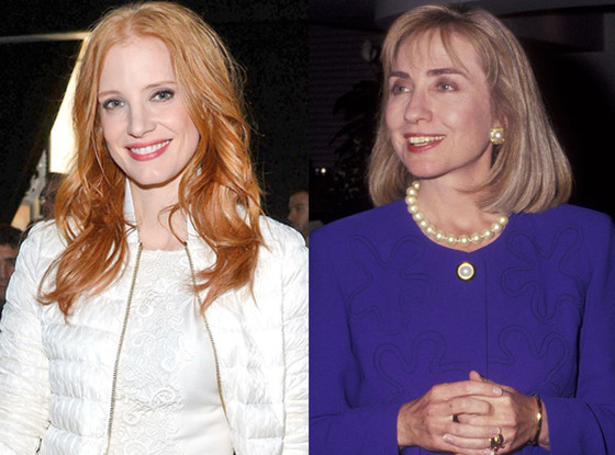 Jessica Chastain, Hillary Clinton Jessica Chastain, Hillary Clinton